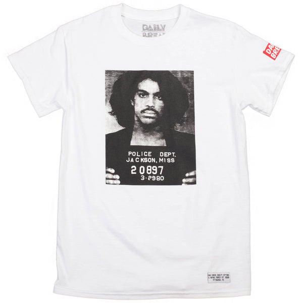 Prince Mugshot Tee White