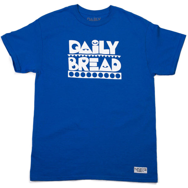 Daily Bread Logo Tee Royal Blue