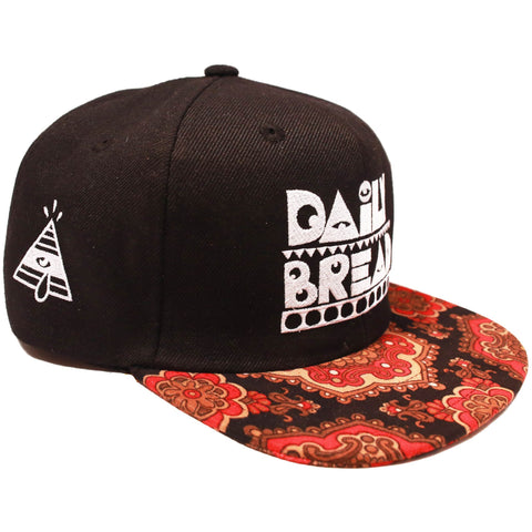 92 Black Velvet Snapback Front