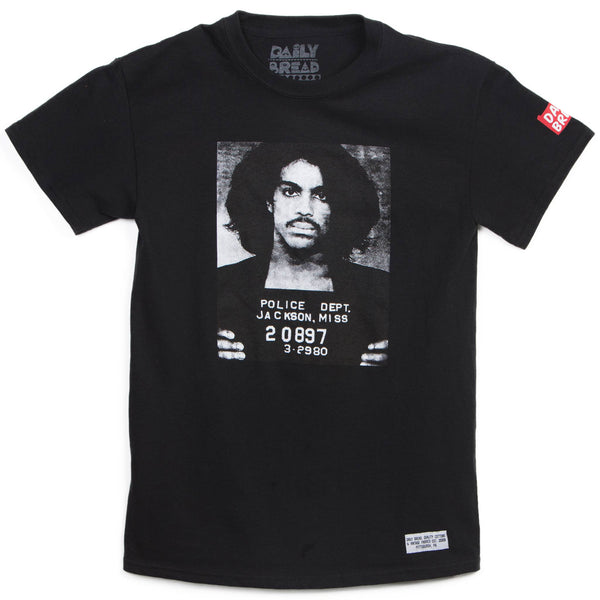 Prince Mugshot Tee Black