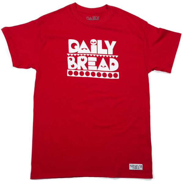 Daily Bread Logo Tee Red