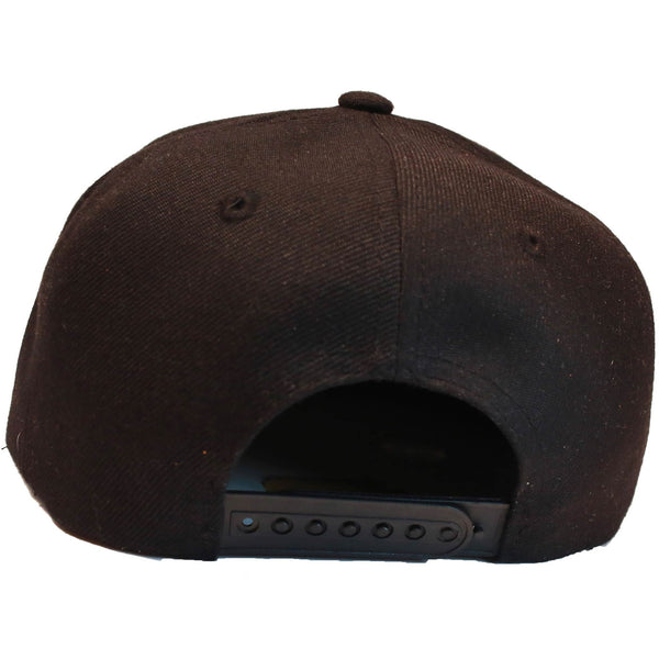 92 Black Velvet Snapback Back