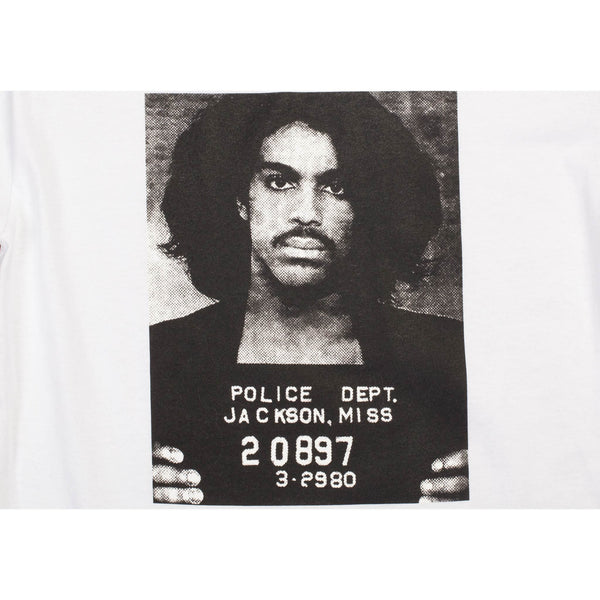 Prince Mugshot Tee White
