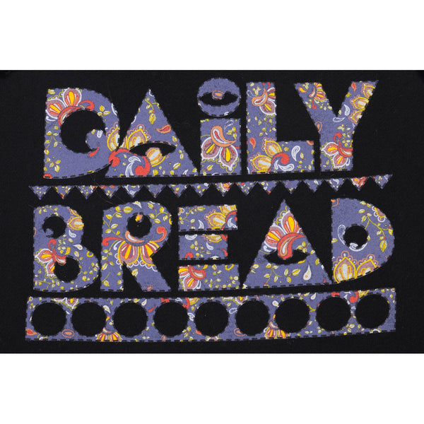 Daily Bread Night Paisley Logo Hood