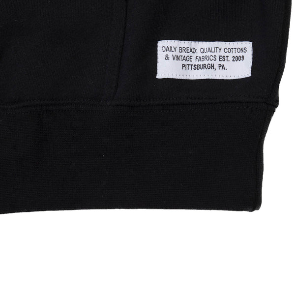 Daily Bread Night Paisley Logo Hood