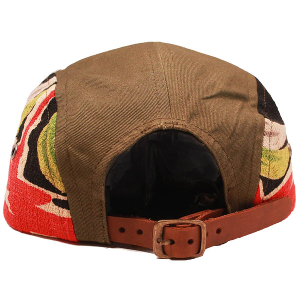 1970s Waverly / Briard Barkcloth 5 Panel Back