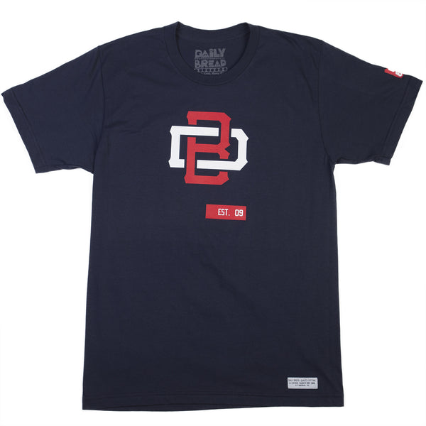 D&B Tee White/Red