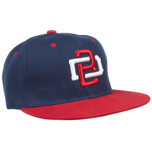 D&B Navy/Red Snapback