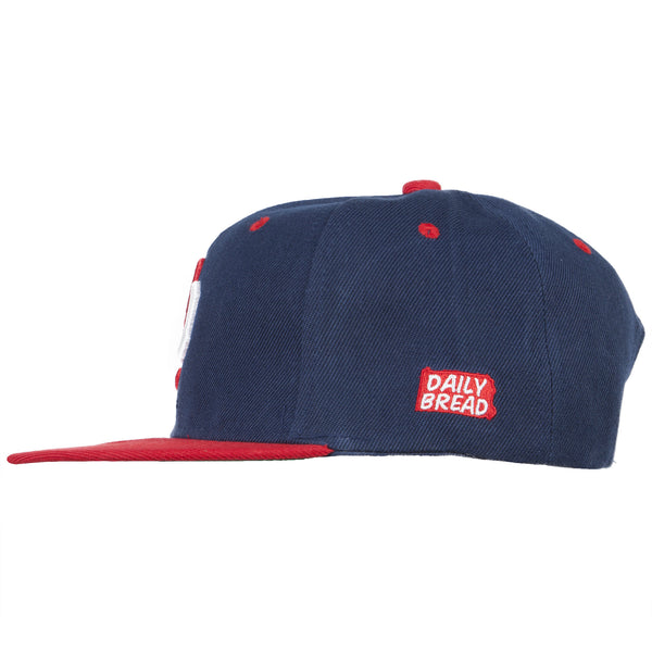 D&B Navy/Red Snapback